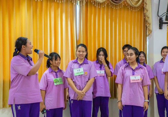 ภาพกิจกรรม  คณะวิทยาศาสตร์และเทคโนโลยี มหาวิทยาลัยราชภัฏกำแพงเพชร จัดกิจกรรมค่ายวิชาการเพื่อพัฒนากำลังคนด้านวิทยาศาสตร์และเทคโนโลยี ปีการศึกษา 2567 โรงเรียนคลองขลุงราษฎร์รังสรรค์