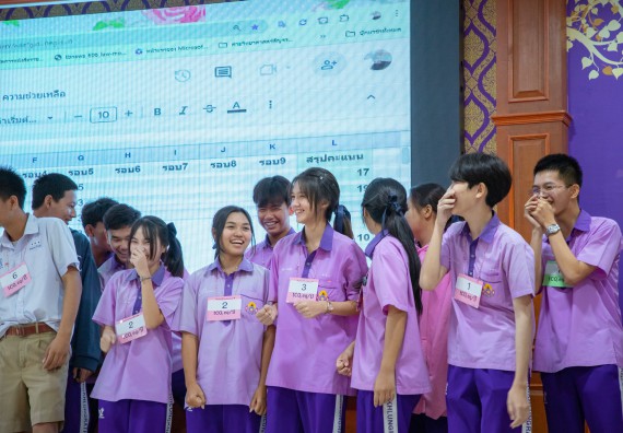 ภาพกิจกรรม  คณะวิทยาศาสตร์และเทคโนโลยี มหาวิทยาลัยราชภัฏกำแพงเพชร จัดกิจกรรมค่ายวิชาการเพื่อพัฒนากำลังคนด้านวิทยาศาสตร์และเทคโนโลยี ปีการศึกษา 2567 โรงเรียนคลองขลุงราษฎร์รังสรรค์