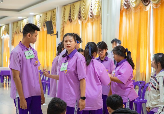 ภาพกิจกรรม  คณะวิทยาศาสตร์และเทคโนโลยี มหาวิทยาลัยราชภัฏกำแพงเพชร จัดกิจกรรมค่ายวิชาการเพื่อพัฒนากำลังคนด้านวิทยาศาสตร์และเทคโนโลยี ปีการศึกษา 2567 โรงเรียนคลองขลุงราษฎร์รังสรรค์