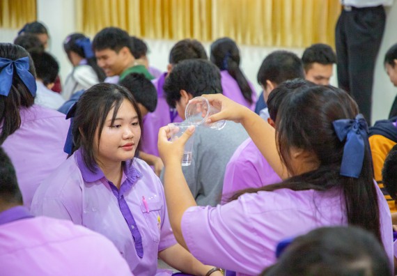 ภาพกิจกรรม  คณะวิทยาศาสตร์และเทคโนโลยี มหาวิทยาลัยราชภัฏกำแพงเพชร จัดกิจกรรมค่ายวิชาการเพื่อพัฒนากำลังคนด้านวิทยาศาสตร์และเทคโนโลยี ปีการศึกษา 2567 โรงเรียนคลองขลุงราษฎร์รังสรรค์