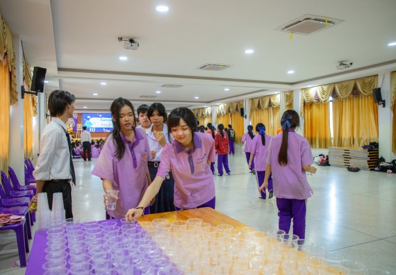 ภาพกิจกรรม  คณะวิทยาศาสตร์และเทคโนโลยี มหาวิทยาลัยราชภัฏกำแพงเพชร จัดกิจกรรมค่ายวิชาการเพื่อพัฒนากำลังคนด้านวิทยาศาสตร์และเทคโนโลยี ปีการศึกษา 2567 โรงเรียนคลองขลุงราษฎร์รังสรรค์