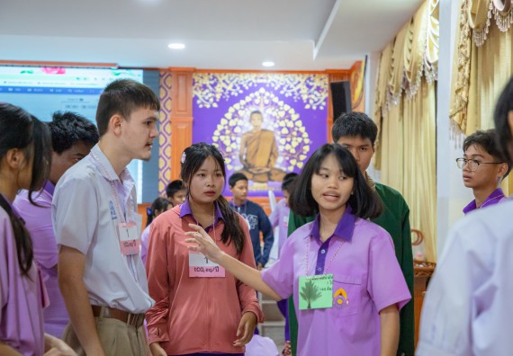 ภาพกิจกรรม  คณะวิทยาศาสตร์และเทคโนโลยี มหาวิทยาลัยราชภัฏกำแพงเพชร จัดกิจกรรมค่ายวิชาการเพื่อพัฒนากำลังคนด้านวิทยาศาสตร์และเทคโนโลยี ปีการศึกษา 2567 โรงเรียนคลองขลุงราษฎร์รังสรรค์