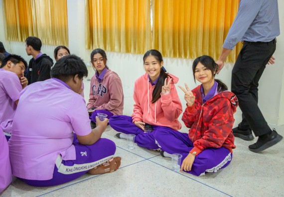 ภาพกิจกรรม  คณะวิทยาศาสตร์และเทคโนโลยี มหาวิทยาลัยราชภัฏกำแพงเพชร จัดกิจกรรมค่ายวิชาการเพื่อพัฒนากำลังคนด้านวิทยาศาสตร์และเทคโนโลยี ปีการศึกษา 2567 โรงเรียนคลองขลุงราษฎร์รังสรรค์