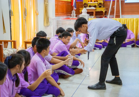 ภาพกิจกรรม  คณะวิทยาศาสตร์และเทคโนโลยี มหาวิทยาลัยราชภัฏกำแพงเพชร จัดกิจกรรมค่ายวิชาการเพื่อพัฒนากำลังคนด้านวิทยาศาสตร์และเทคโนโลยี ปีการศึกษา 2567 โรงเรียนคลองขลุงราษฎร์รังสรรค์