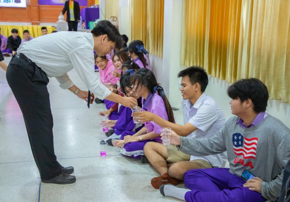 ภาพกิจกรรม  คณะวิทยาศาสตร์และเทคโนโลยี มหาวิทยาลัยราชภัฏกำแพงเพชร จัดกิจกรรมค่ายวิชาการเพื่อพัฒนากำลังคนด้านวิทยาศาสตร์และเทคโนโลยี ปีการศึกษา 2567 โรงเรียนคลองขลุงราษฎร์รังสรรค์