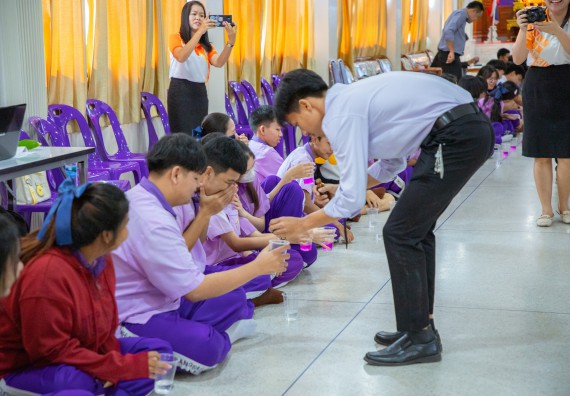 ภาพกิจกรรม  คณะวิทยาศาสตร์และเทคโนโลยี มหาวิทยาลัยราชภัฏกำแพงเพชร จัดกิจกรรมค่ายวิชาการเพื่อพัฒนากำลังคนด้านวิทยาศาสตร์และเทคโนโลยี ปีการศึกษา 2567 โรงเรียนคลองขลุงราษฎร์รังสรรค์