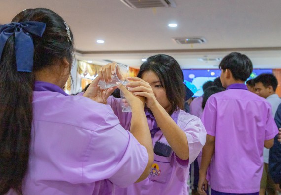 ภาพกิจกรรม  คณะวิทยาศาสตร์และเทคโนโลยี มหาวิทยาลัยราชภัฏกำแพงเพชร จัดกิจกรรมค่ายวิชาการเพื่อพัฒนากำลังคนด้านวิทยาศาสตร์และเทคโนโลยี ปีการศึกษา 2567 โรงเรียนคลองขลุงราษฎร์รังสรรค์