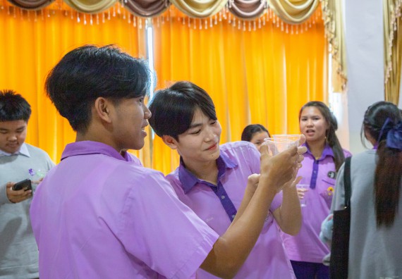 ภาพกิจกรรม  คณะวิทยาศาสตร์และเทคโนโลยี มหาวิทยาลัยราชภัฏกำแพงเพชร จัดกิจกรรมค่ายวิชาการเพื่อพัฒนากำลังคนด้านวิทยาศาสตร์และเทคโนโลยี ปีการศึกษา 2567 โรงเรียนคลองขลุงราษฎร์รังสรรค์