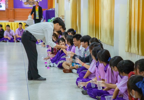 ภาพกิจกรรม  คณะวิทยาศาสตร์และเทคโนโลยี มหาวิทยาลัยราชภัฏกำแพงเพชร จัดกิจกรรมค่ายวิชาการเพื่อพัฒนากำลังคนด้านวิทยาศาสตร์และเทคโนโลยี ปีการศึกษา 2567 โรงเรียนคลองขลุงราษฎร์รังสรรค์