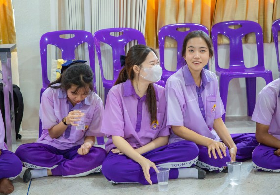 ภาพกิจกรรม  คณะวิทยาศาสตร์และเทคโนโลยี มหาวิทยาลัยราชภัฏกำแพงเพชร จัดกิจกรรมค่ายวิชาการเพื่อพัฒนากำลังคนด้านวิทยาศาสตร์และเทคโนโลยี ปีการศึกษา 2567 โรงเรียนคลองขลุงราษฎร์รังสรรค์