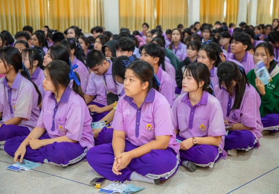 ภาพกิจกรรม  คณะวิทยาศาสตร์และเทคโนโลยี มหาวิทยาลัยราชภัฏกำแพงเพชร จัดกิจกรรมค่ายวิชาการเพื่อพัฒนากำลังคนด้านวิทยาศาสตร์และเทคโนโลยี ปีการศึกษา 2567 โรงเรียนคลองขลุงราษฎร์รังสรรค์