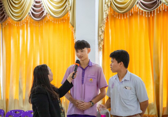 ภาพกิจกรรม  คณะวิทยาศาสตร์และเทคโนโลยี มหาวิทยาลัยราชภัฏกำแพงเพชร จัดกิจกรรมค่ายวิชาการเพื่อพัฒนากำลังคนด้านวิทยาศาสตร์และเทคโนโลยี ปีการศึกษา 2567 โรงเรียนคลองขลุงราษฎร์รังสรรค์