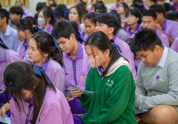 ภาพกิจกรรม  คณะวิทยาศาสตร์และเทคโนโลยี มหาวิทยาลัยราชภัฏกำแพงเพชร จัดกิจกรรมค่ายวิชาการเพื่อพัฒนากำลังคนด้านวิทยาศาสตร์และเทคโนโลยี ปีการศึกษา 2567 โรงเรียนคลองขลุงราษฎร์รังสรรค์