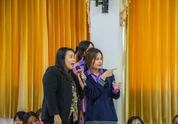 ภาพกิจกรรม  คณะวิทยาศาสตร์และเทคโนโลยี มหาวิทยาลัยราชภัฏกำแพงเพชร จัดกิจกรรมค่ายวิชาการเพื่อพัฒนากำลังคนด้านวิทยาศาสตร์และเทคโนโลยี ปีการศึกษา 2567 โรงเรียนคลองขลุงราษฎร์รังสรรค์