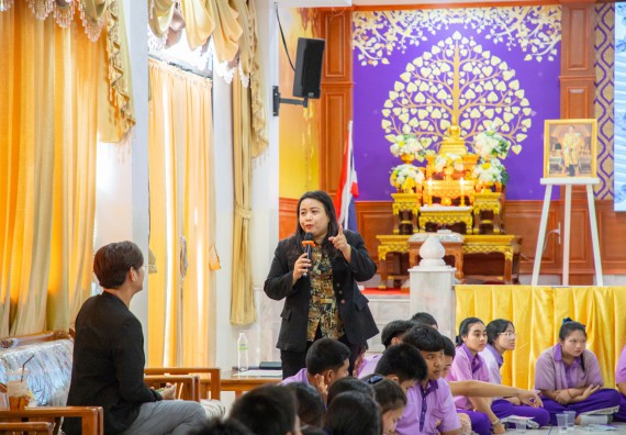 ภาพกิจกรรม  คณะวิทยาศาสตร์และเทคโนโลยี มหาวิทยาลัยราชภัฏกำแพงเพชร จัดกิจกรรมค่ายวิชาการเพื่อพัฒนากำลังคนด้านวิทยาศาสตร์และเทคโนโลยี ปีการศึกษา 2567 โรงเรียนคลองขลุงราษฎร์รังสรรค์