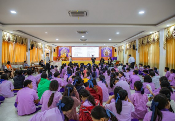 ภาพกิจกรรม  คณะวิทยาศาสตร์และเทคโนโลยี มหาวิทยาลัยราชภัฏกำแพงเพชร จัดกิจกรรมค่ายวิชาการเพื่อพัฒนากำลังคนด้านวิทยาศาสตร์และเทคโนโลยี ปีการศึกษา 2567 โรงเรียนคลองขลุงราษฎร์รังสรรค์