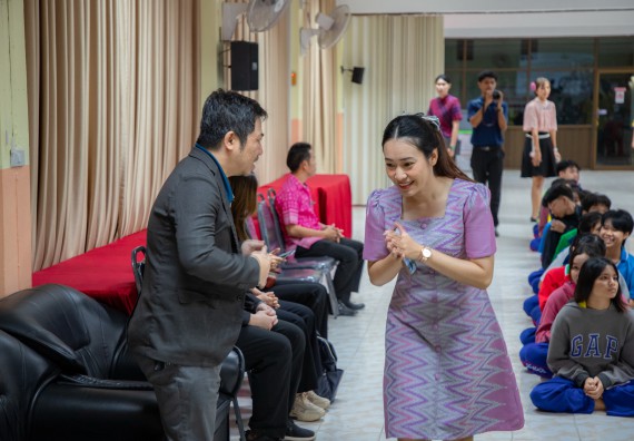 ภาพกิจกรรม   คณะวิทยาศาสตร์และเทคโนโลยี มหาวิทยาลัยราชภัฏกำแพงเพชร จัดกิจกรรมค่ายวิชาการเพื่อพัฒนากำลังคนด้านวิทยาศาสตร์และเทคโนโลยี ปีการศึกษา 2567 โรงเรียนนครไตรตรึงษ์