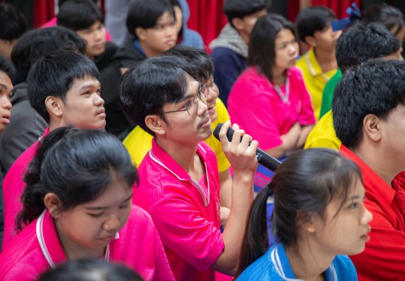 ภาพกิจกรรม   คณะวิทยาศาสตร์และเทคโนโลยี มหาวิทยาลัยราชภัฏกำแพงเพชร จัดกิจกรรมค่ายวิชาการเพื่อพัฒนากำลังคนด้านวิทยาศาสตร์และเทคโนโลยี ปีการศึกษา 2567 โรงเรียนนครไตรตรึงษ์