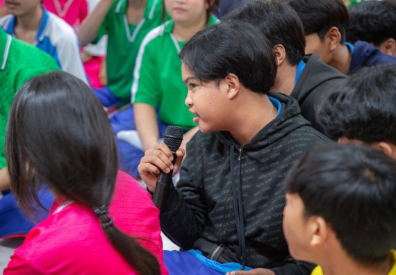 ภาพกิจกรรม   คณะวิทยาศาสตร์และเทคโนโลยี มหาวิทยาลัยราชภัฏกำแพงเพชร จัดกิจกรรมค่ายวิชาการเพื่อพัฒนากำลังคนด้านวิทยาศาสตร์และเทคโนโลยี ปีการศึกษา 2567 โรงเรียนนครไตรตรึงษ์