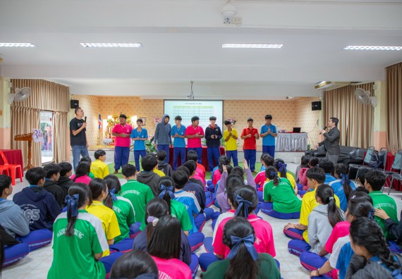 ภาพกิจกรรม   คณะวิทยาศาสตร์และเทคโนโลยี มหาวิทยาลัยราชภัฏกำแพงเพชร จัดกิจกรรมค่ายวิชาการเพื่อพัฒนากำลังคนด้านวิทยาศาสตร์และเทคโนโลยี ปีการศึกษา 2567 โรงเรียนนครไตรตรึงษ์