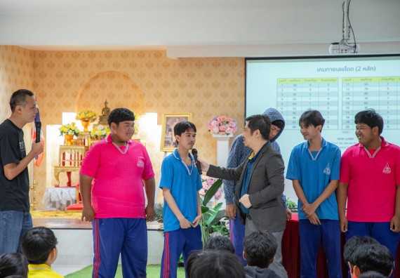 ภาพกิจกรรม   คณะวิทยาศาสตร์และเทคโนโลยี มหาวิทยาลัยราชภัฏกำแพงเพชร จัดกิจกรรมค่ายวิชาการเพื่อพัฒนากำลังคนด้านวิทยาศาสตร์และเทคโนโลยี ปีการศึกษา 2567 โรงเรียนนครไตรตรึงษ์