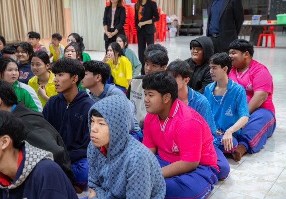 ภาพกิจกรรม   คณะวิทยาศาสตร์และเทคโนโลยี มหาวิทยาลัยราชภัฏกำแพงเพชร จัดกิจกรรมค่ายวิชาการเพื่อพัฒนากำลังคนด้านวิทยาศาสตร์และเทคโนโลยี ปีการศึกษา 2567 โรงเรียนนครไตรตรึงษ์