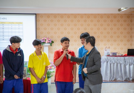 ภาพกิจกรรม   คณะวิทยาศาสตร์และเทคโนโลยี มหาวิทยาลัยราชภัฏกำแพงเพชร จัดกิจกรรมค่ายวิชาการเพื่อพัฒนากำลังคนด้านวิทยาศาสตร์และเทคโนโลยี ปีการศึกษา 2567 โรงเรียนนครไตรตรึงษ์