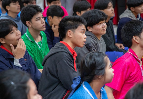 ภาพกิจกรรม   คณะวิทยาศาสตร์และเทคโนโลยี มหาวิทยาลัยราชภัฏกำแพงเพชร จัดกิจกรรมค่ายวิชาการเพื่อพัฒนากำลังคนด้านวิทยาศาสตร์และเทคโนโลยี ปีการศึกษา 2567 โรงเรียนนครไตรตรึงษ์