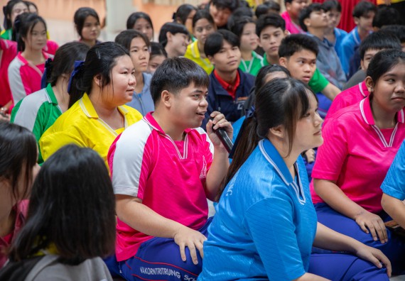 ภาพกิจกรรม   คณะวิทยาศาสตร์และเทคโนโลยี มหาวิทยาลัยราชภัฏกำแพงเพชร จัดกิจกรรมค่ายวิชาการเพื่อพัฒนากำลังคนด้านวิทยาศาสตร์และเทคโนโลยี ปีการศึกษา 2567 โรงเรียนนครไตรตรึงษ์