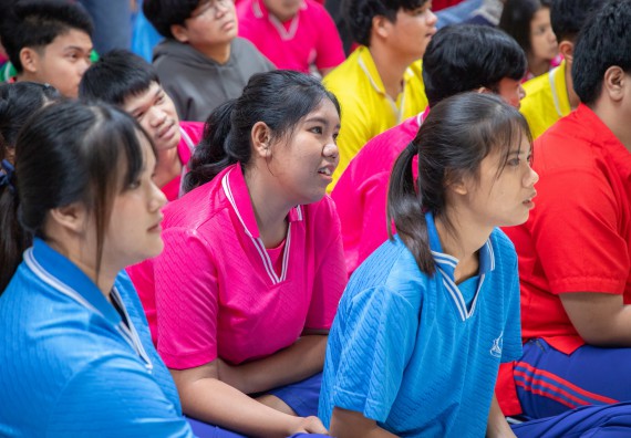 ภาพกิจกรรม   คณะวิทยาศาสตร์และเทคโนโลยี มหาวิทยาลัยราชภัฏกำแพงเพชร จัดกิจกรรมค่ายวิชาการเพื่อพัฒนากำลังคนด้านวิทยาศาสตร์และเทคโนโลยี ปีการศึกษา 2567 โรงเรียนนครไตรตรึงษ์