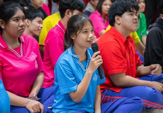 ภาพกิจกรรม   คณะวิทยาศาสตร์และเทคโนโลยี มหาวิทยาลัยราชภัฏกำแพงเพชร จัดกิจกรรมค่ายวิชาการเพื่อพัฒนากำลังคนด้านวิทยาศาสตร์และเทคโนโลยี ปีการศึกษา 2567 โรงเรียนนครไตรตรึงษ์