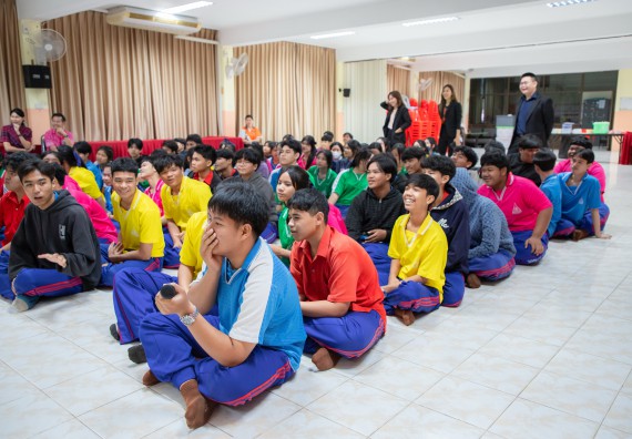 ภาพกิจกรรม   คณะวิทยาศาสตร์และเทคโนโลยี มหาวิทยาลัยราชภัฏกำแพงเพชร จัดกิจกรรมค่ายวิชาการเพื่อพัฒนากำลังคนด้านวิทยาศาสตร์และเทคโนโลยี ปีการศึกษา 2567 โรงเรียนนครไตรตรึงษ์