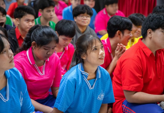 ภาพกิจกรรม   คณะวิทยาศาสตร์และเทคโนโลยี มหาวิทยาลัยราชภัฏกำแพงเพชร จัดกิจกรรมค่ายวิชาการเพื่อพัฒนากำลังคนด้านวิทยาศาสตร์และเทคโนโลยี ปีการศึกษา 2567 โรงเรียนนครไตรตรึงษ์
