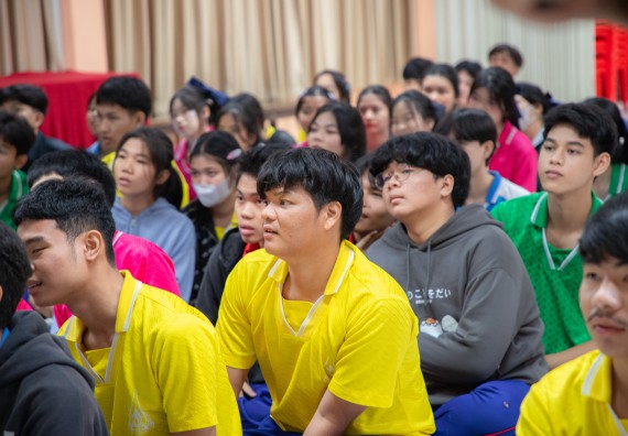 ภาพกิจกรรม   คณะวิทยาศาสตร์และเทคโนโลยี มหาวิทยาลัยราชภัฏกำแพงเพชร จัดกิจกรรมค่ายวิชาการเพื่อพัฒนากำลังคนด้านวิทยาศาสตร์และเทคโนโลยี ปีการศึกษา 2567 โรงเรียนนครไตรตรึงษ์