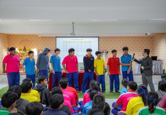 ภาพกิจกรรม   คณะวิทยาศาสตร์และเทคโนโลยี มหาวิทยาลัยราชภัฏกำแพงเพชร จัดกิจกรรมค่ายวิชาการเพื่อพัฒนากำลังคนด้านวิทยาศาสตร์และเทคโนโลยี ปีการศึกษา 2567 โรงเรียนนครไตรตรึงษ์