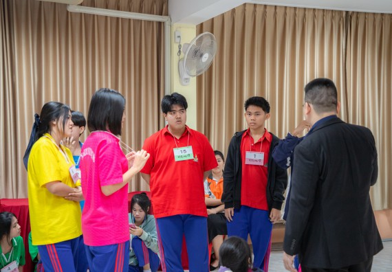 ภาพกิจกรรม   คณะวิทยาศาสตร์และเทคโนโลยี มหาวิทยาลัยราชภัฏกำแพงเพชร จัดกิจกรรมค่ายวิชาการเพื่อพัฒนากำลังคนด้านวิทยาศาสตร์และเทคโนโลยี ปีการศึกษา 2567 โรงเรียนนครไตรตรึงษ์