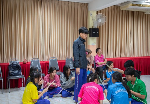 ภาพกิจกรรม   คณะวิทยาศาสตร์และเทคโนโลยี มหาวิทยาลัยราชภัฏกำแพงเพชร จัดกิจกรรมค่ายวิชาการเพื่อพัฒนากำลังคนด้านวิทยาศาสตร์และเทคโนโลยี ปีการศึกษา 2567 โรงเรียนนครไตรตรึงษ์