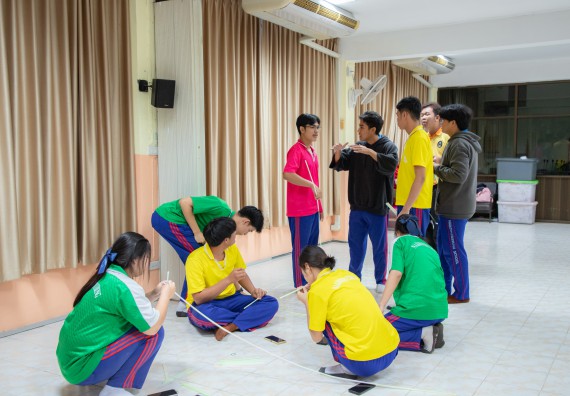 ภาพกิจกรรม   คณะวิทยาศาสตร์และเทคโนโลยี มหาวิทยาลัยราชภัฏกำแพงเพชร จัดกิจกรรมค่ายวิชาการเพื่อพัฒนากำลังคนด้านวิทยาศาสตร์และเทคโนโลยี ปีการศึกษา 2567 โรงเรียนนครไตรตรึงษ์