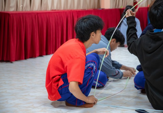 ภาพกิจกรรม   คณะวิทยาศาสตร์และเทคโนโลยี มหาวิทยาลัยราชภัฏกำแพงเพชร จัดกิจกรรมค่ายวิชาการเพื่อพัฒนากำลังคนด้านวิทยาศาสตร์และเทคโนโลยี ปีการศึกษา 2567 โรงเรียนนครไตรตรึงษ์