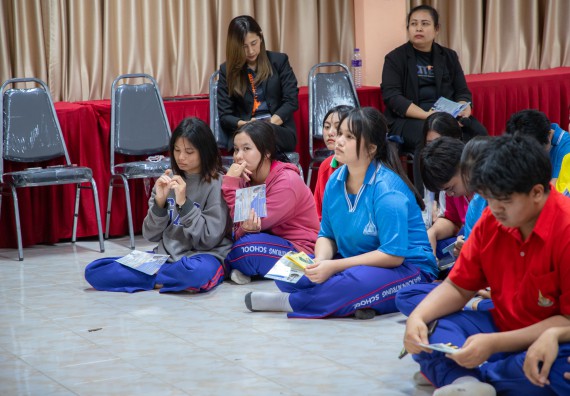 ภาพกิจกรรม   คณะวิทยาศาสตร์และเทคโนโลยี มหาวิทยาลัยราชภัฏกำแพงเพชร จัดกิจกรรมค่ายวิชาการเพื่อพัฒนากำลังคนด้านวิทยาศาสตร์และเทคโนโลยี ปีการศึกษา 2567 โรงเรียนนครไตรตรึงษ์