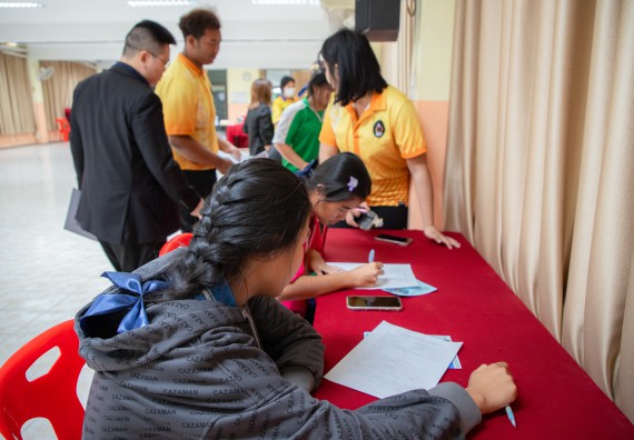 ภาพกิจกรรม   คณะวิทยาศาสตร์และเทคโนโลยี มหาวิทยาลัยราชภัฏกำแพงเพชร จัดกิจกรรมค่ายวิชาการเพื่อพัฒนากำลังคนด้านวิทยาศาสตร์และเทคโนโลยี ปีการศึกษา 2567 โรงเรียนนครไตรตรึงษ์