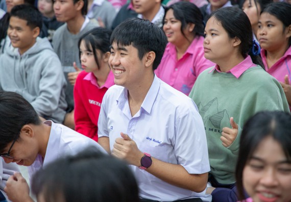 ภาพกิจกรรม คณะวิทยาศาสตร์และเทคโนโลยี มหาวิทยาลัยราชภัฏกำแพงเพชร จัดกิจกรรมค่ายวิชาการเพื่อพัฒนากำลังคนด้านวิทยาศาสตร์และเทคโนโลยี ปีการศึกษา 2567  โรงเรียนระหานวิทยา