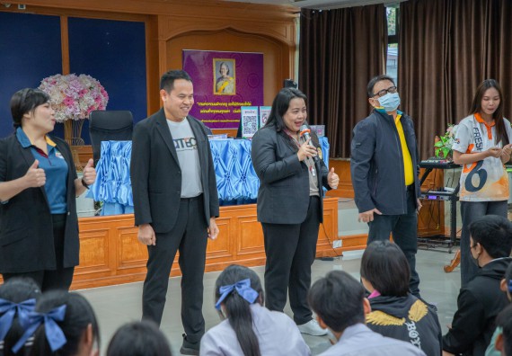 ภาพกิจกรรม คณะวิทยาศาสตร์และเทคโนโลยี มหาวิทยาลัยราชภัฏกำแพงเพชร จัดกิจกรรมค่ายวิชาการเพื่อพัฒนากำลังคนด้านวิทยาศาสตร์และเทคโนโลยี ปีการศึกษา 2567  โรงเรียนระหานวิทยา