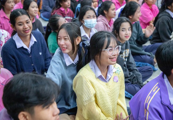 ภาพกิจกรรม คณะวิทยาศาสตร์และเทคโนโลยี มหาวิทยาลัยราชภัฏกำแพงเพชร จัดกิจกรรมค่ายวิชาการเพื่อพัฒนากำลังคนด้านวิทยาศาสตร์และเทคโนโลยี ปีการศึกษา 2567  โรงเรียนระหานวิทยา