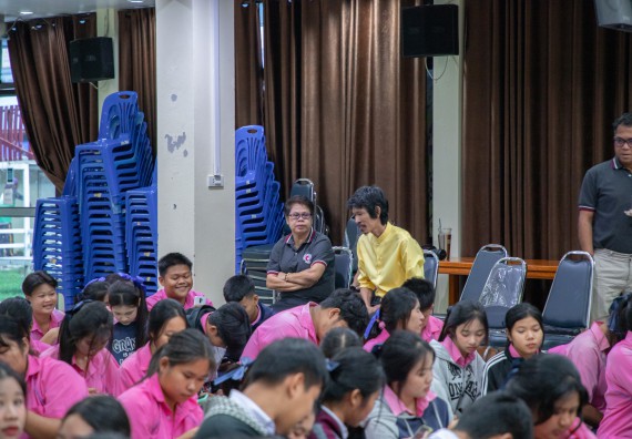 ภาพกิจกรรม คณะวิทยาศาสตร์และเทคโนโลยี มหาวิทยาลัยราชภัฏกำแพงเพชร จัดกิจกรรมค่ายวิชาการเพื่อพัฒนากำลังคนด้านวิทยาศาสตร์และเทคโนโลยี ปีการศึกษา 2567  โรงเรียนระหานวิทยา