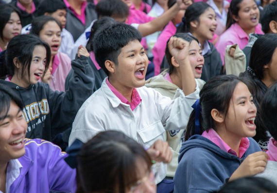 ภาพกิจกรรม คณะวิทยาศาสตร์และเทคโนโลยี มหาวิทยาลัยราชภัฏกำแพงเพชร จัดกิจกรรมค่ายวิชาการเพื่อพัฒนากำลังคนด้านวิทยาศาสตร์และเทคโนโลยี ปีการศึกษา 2567  โรงเรียนระหานวิทยา