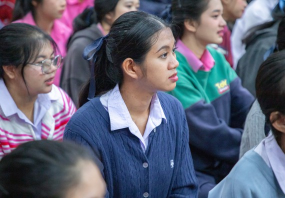 ภาพกิจกรรม คณะวิทยาศาสตร์และเทคโนโลยี มหาวิทยาลัยราชภัฏกำแพงเพชร จัดกิจกรรมค่ายวิชาการเพื่อพัฒนากำลังคนด้านวิทยาศาสตร์และเทคโนโลยี ปีการศึกษา 2567  โรงเรียนระหานวิทยา