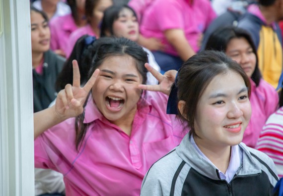 ภาพกิจกรรม คณะวิทยาศาสตร์และเทคโนโลยี มหาวิทยาลัยราชภัฏกำแพงเพชร จัดกิจกรรมค่ายวิชาการเพื่อพัฒนากำลังคนด้านวิทยาศาสตร์และเทคโนโลยี ปีการศึกษา 2567  โรงเรียนระหานวิทยา