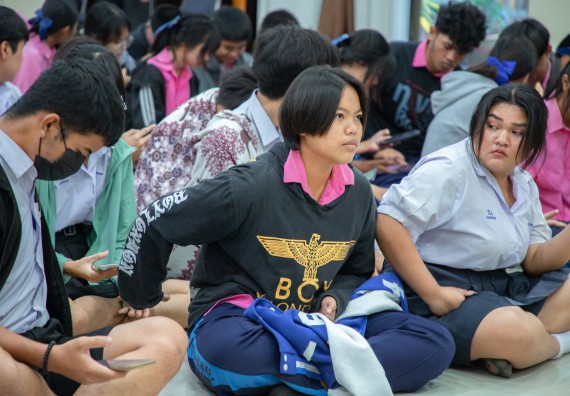 ภาพกิจกรรม คณะวิทยาศาสตร์และเทคโนโลยี มหาวิทยาลัยราชภัฏกำแพงเพชร จัดกิจกรรมค่ายวิชาการเพื่อพัฒนากำลังคนด้านวิทยาศาสตร์และเทคโนโลยี ปีการศึกษา 2567  โรงเรียนระหานวิทยา