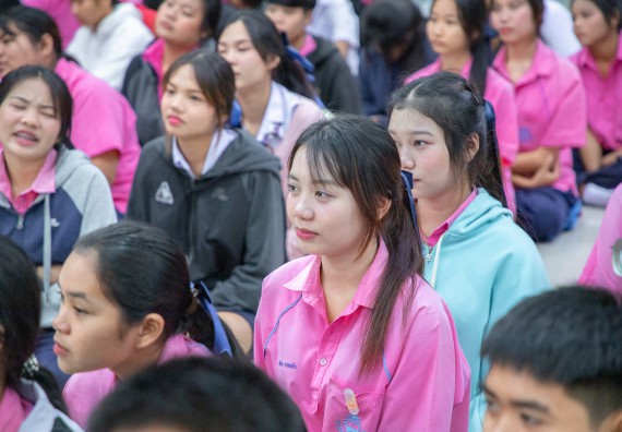 ภาพกิจกรรม คณะวิทยาศาสตร์และเทคโนโลยี มหาวิทยาลัยราชภัฏกำแพงเพชร จัดกิจกรรมค่ายวิชาการเพื่อพัฒนากำลังคนด้านวิทยาศาสตร์และเทคโนโลยี ปีการศึกษา 2567  โรงเรียนระหานวิทยา